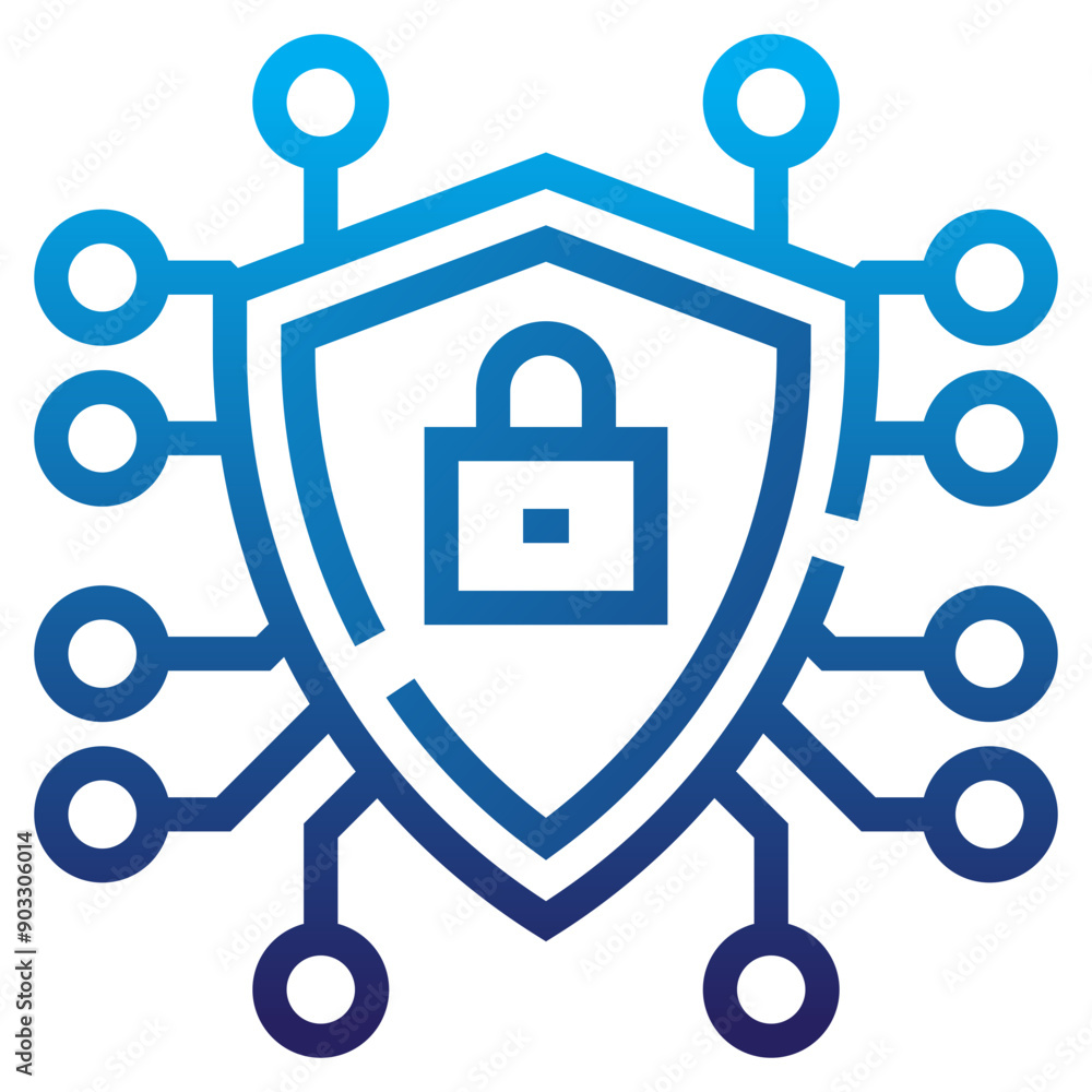 Cyber Security Icon Cyber Security Icon