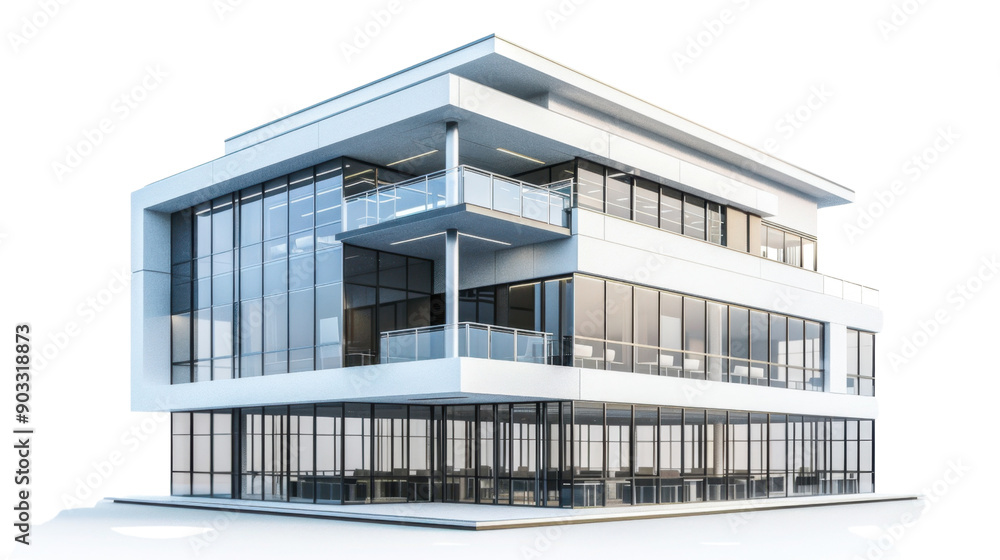 Business building on transparent background Business building on transparent background