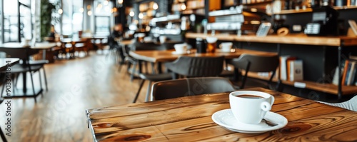 Write about a cafe that doubles as a library or bookstore photo