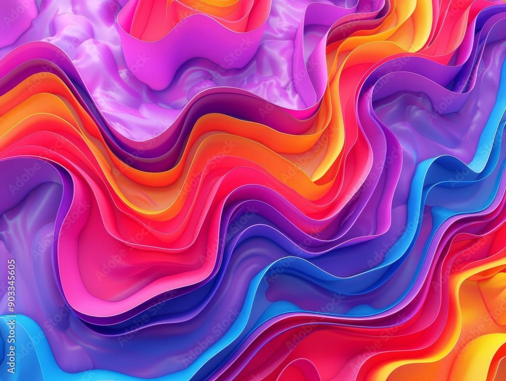 Abstract colorful wavy pattern background Abstract colorful wavy pattern background