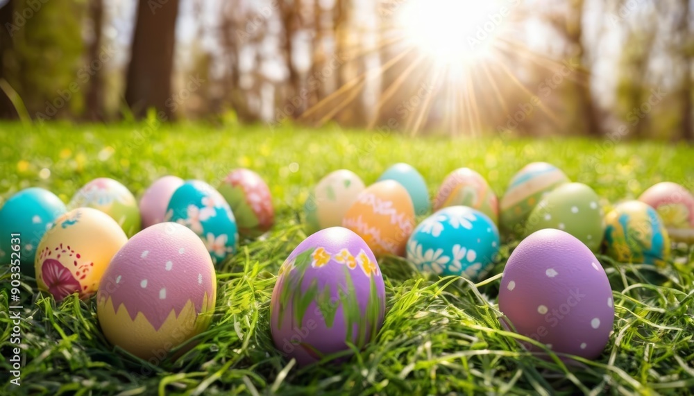 Easter joy in a field of dreams Easter joy in a field of dreams