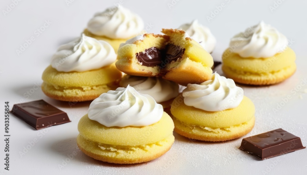 Fototapeta premium Deliciously tempting dessert treats