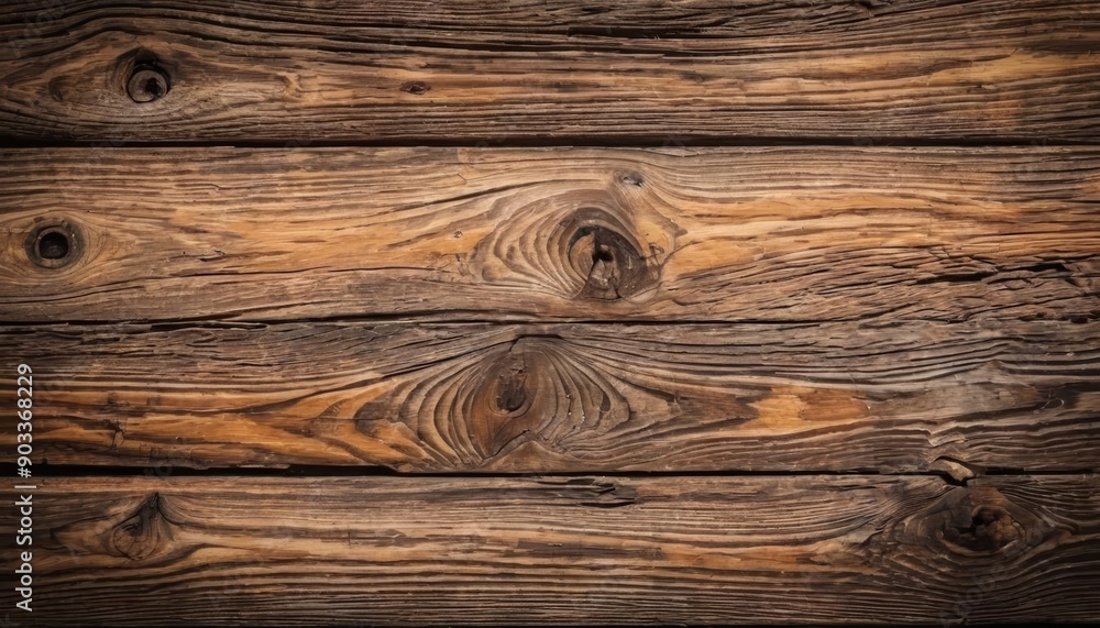 Naklejka premium Timeless beauty of weathered wood