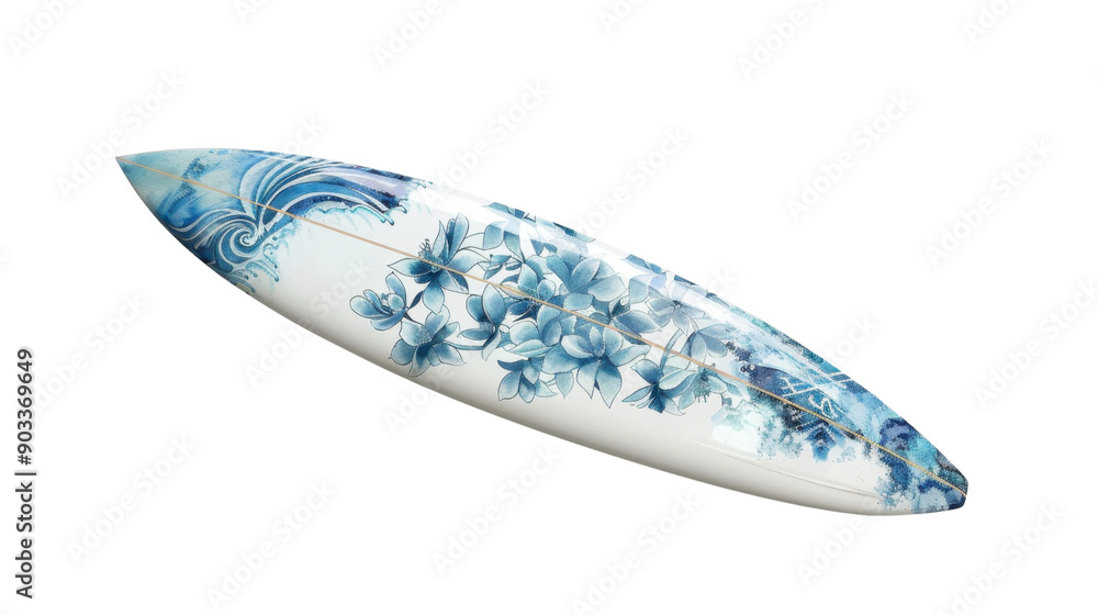 Surfboard on transparent background Surfboard on transparent background