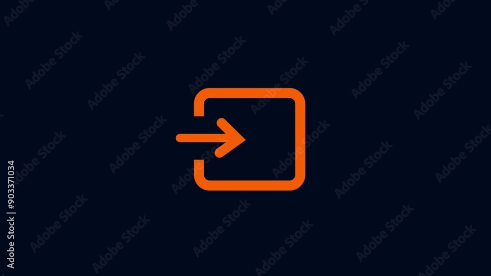 Direction Arrow Symbol. Animation downloading arrow. Direction Arrow Symbol. Animation downloading arrow.