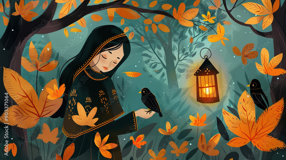 Design a reverent visual for All Saints' Day, honoring the lives and