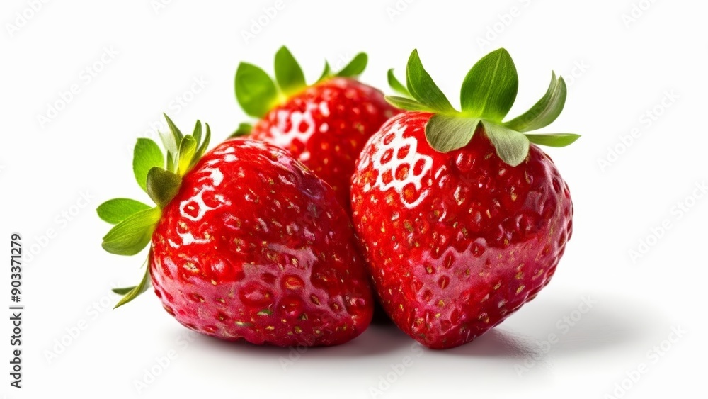 Fresh and juicy strawberries perfect for summer Fresh and juicy strawberries perfect for summer
