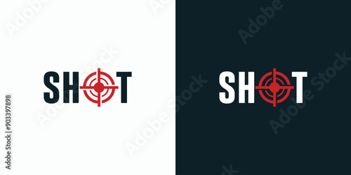 A combination logo that combines the shape of a shooting target as the initial "O". Icons for business, hunting and personal branding.