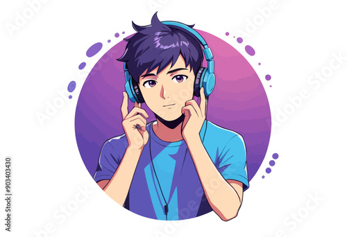 Listening to Music with Headphones