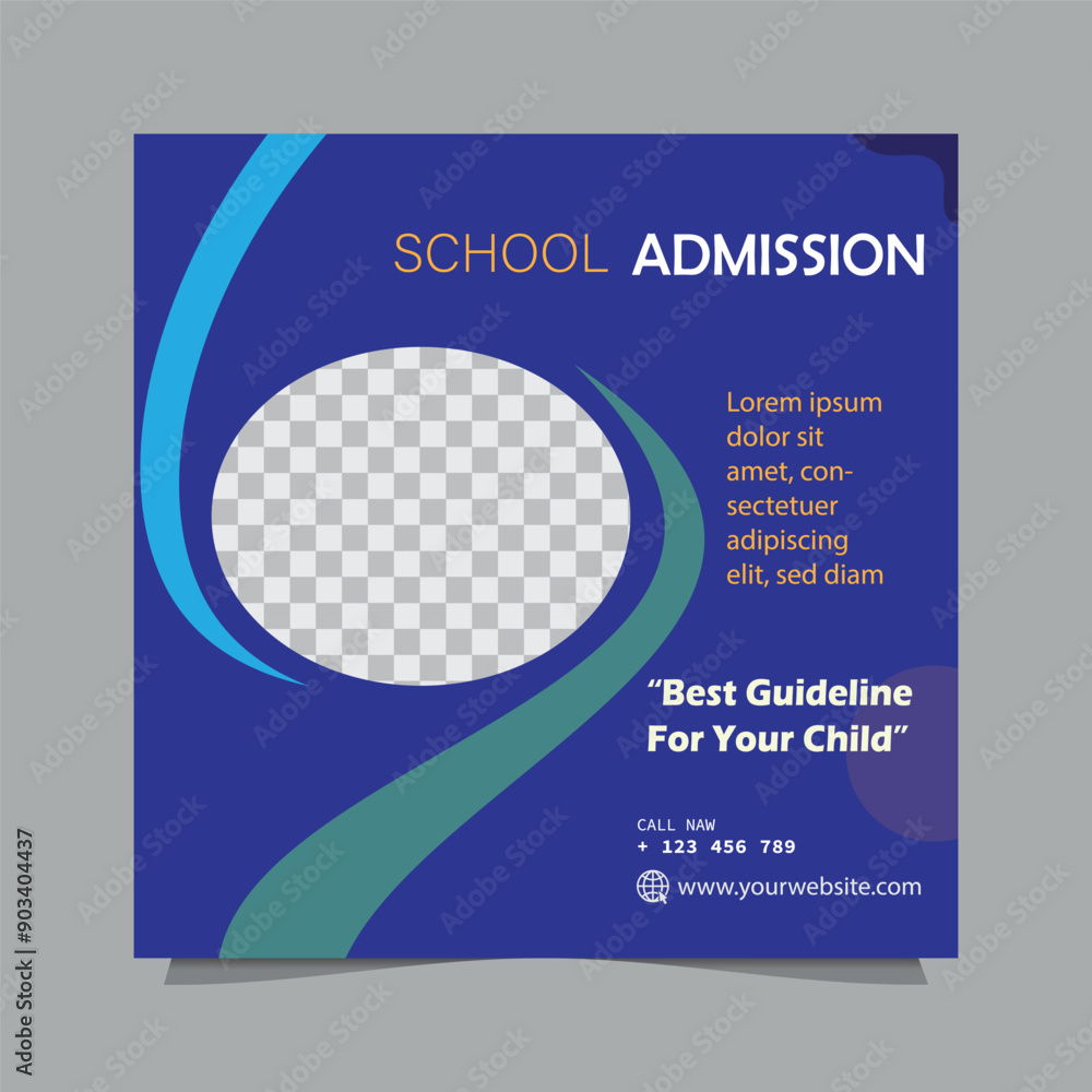Education school web banner template or square post flyer poster,School admission social media post,School admission social media post template Education school web banner template or square post flyer poster,School admission social media post,School admission social media post template