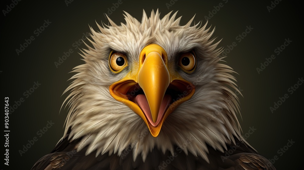 Obraz premium american bald eagle