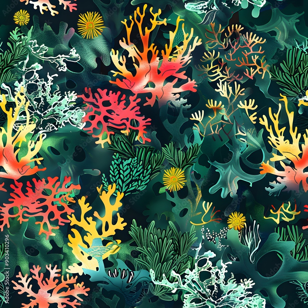 Obraz premium tropical coral reef