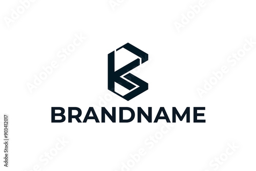 GK or KG Logo Design
