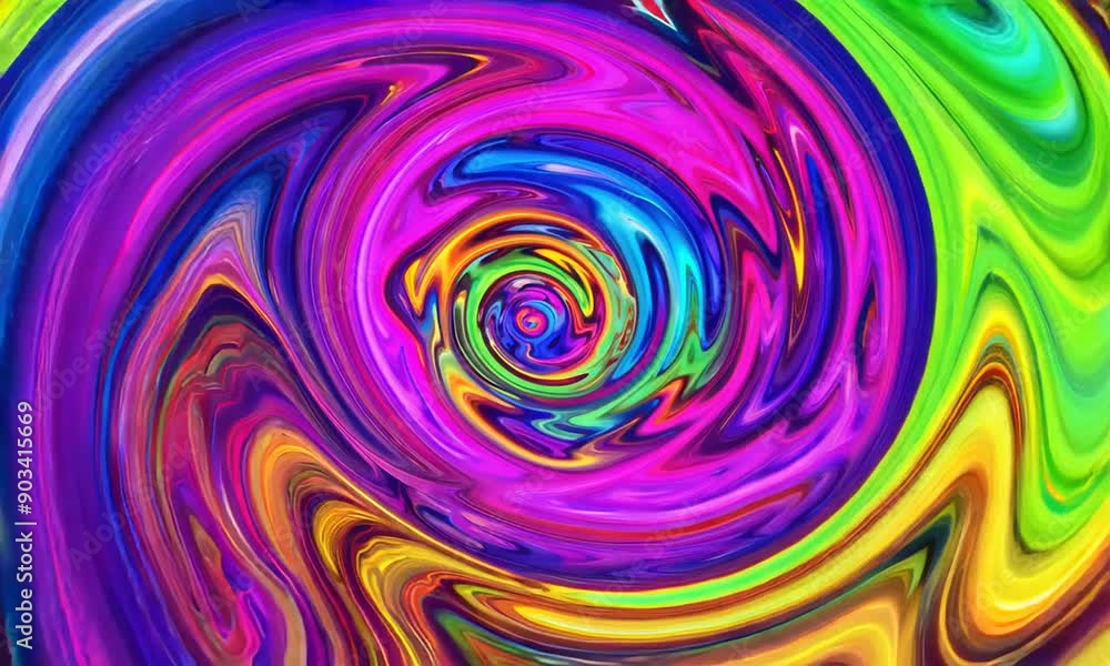 Abstract Swirling Colors Abstract Swirling Colors