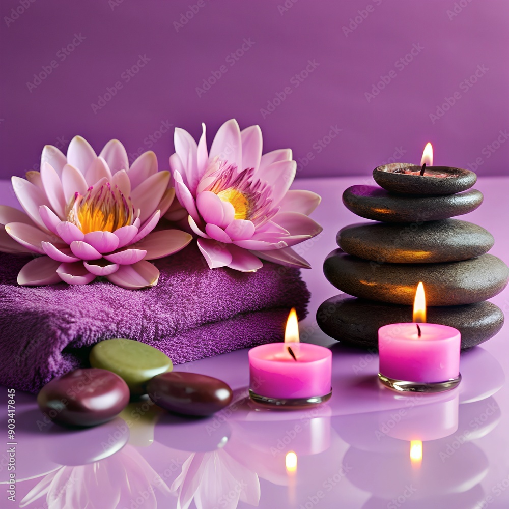 spa, soft towels, aroma oils, massage stones spa, soft towels, aroma oils, massage stones