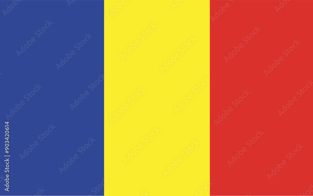 Fototapeta premium Country or National Flag Vector