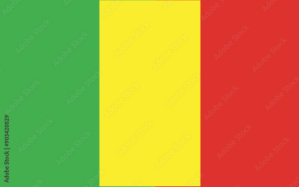 Fototapeta premium Country or National Flag Vector