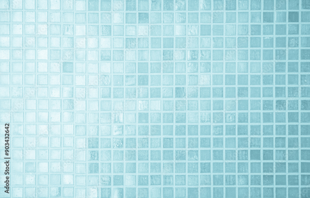 Abstract blue background with some smooth lines in it and some reflections of tile wall. Abstract blue background with some smooth lines in it and some reflections of tile wall.