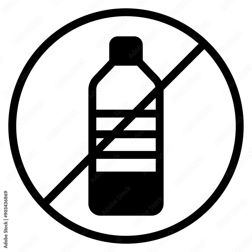 mineral water bottle litter trash icon mineral water bottle litter trash icon