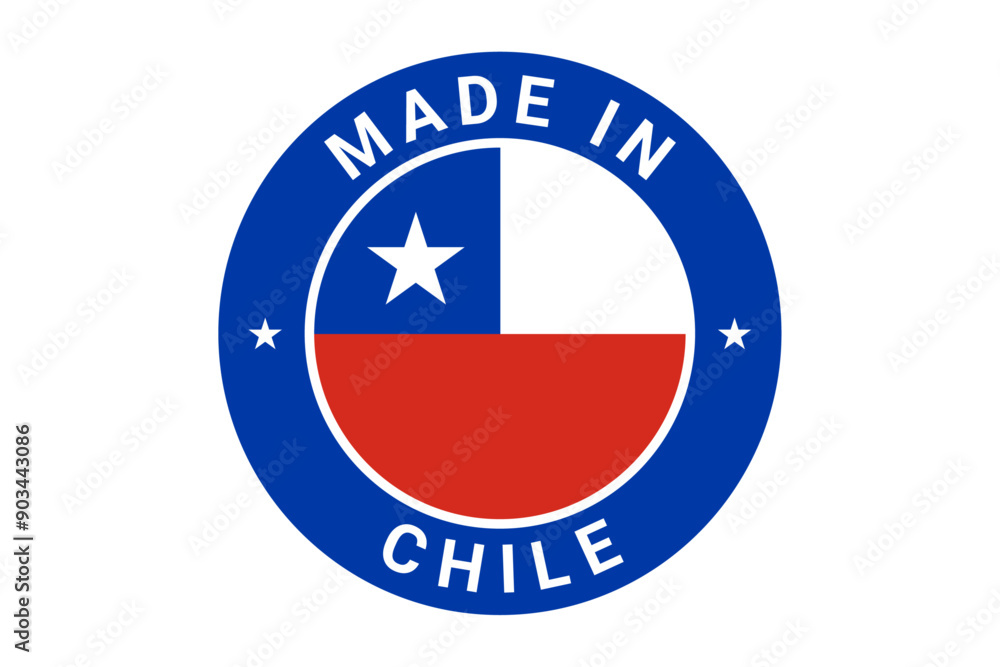 Hecho en Chile, sello. Formato vectorial
Hecho en Chile, sello. Formato vectorial