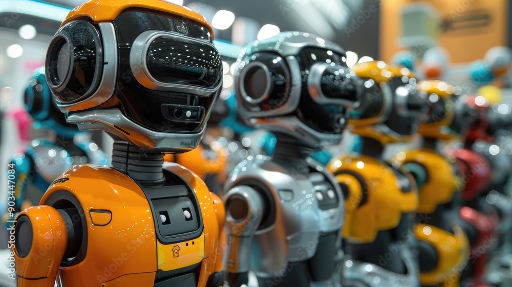 High-Tech Assembly of Humanoid Robots High-Tech Assembly of Humanoid Robots