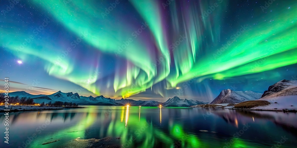 Beautiful natural phenomenon in the sky, also known as the Northern Lights, Aurora, sky, nature, colors Beautiful natural phenomenon in the sky, also known as the Northern Lights, Aurora, sky, nature, colors