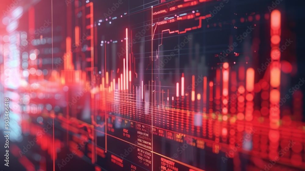 Digital data analysis with dynamic, glowing visuals Digital data analysis with dynamic, glowing visuals