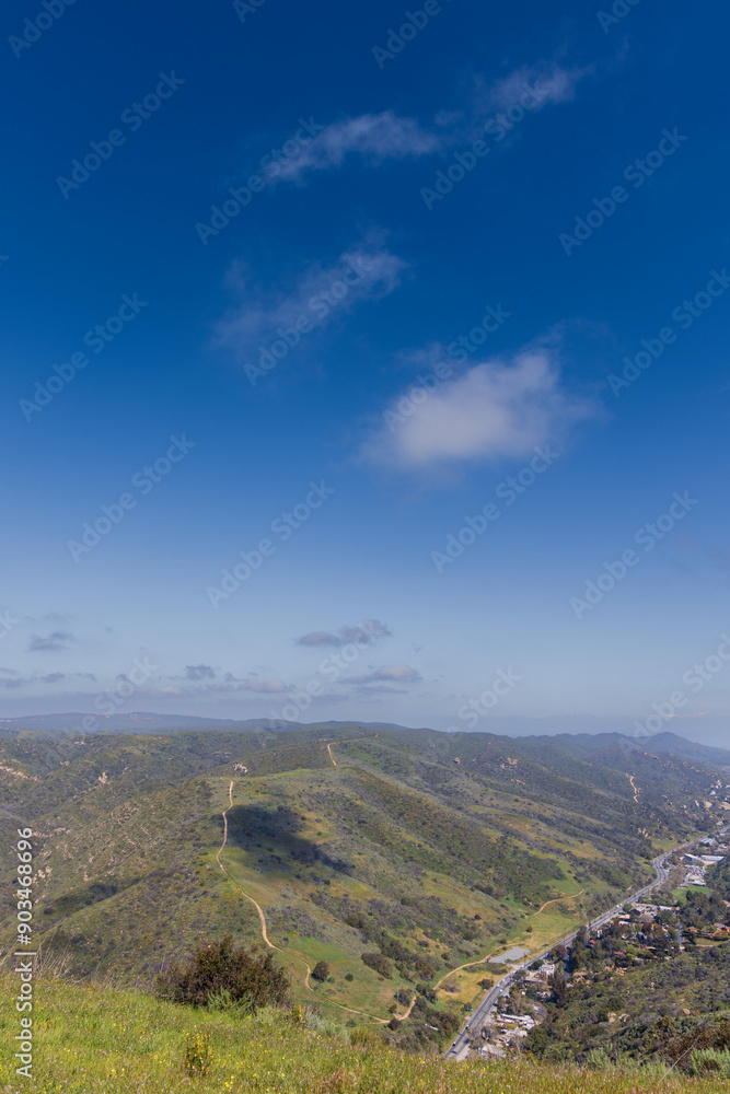 Naklejka premium laguna beach hills