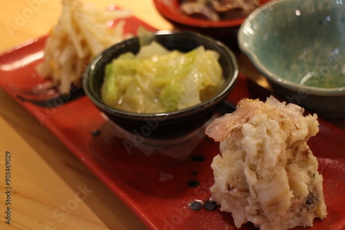 Obanzai (traditional style of Japanese cuisine native to Kyoto) in Kyoto, Japan