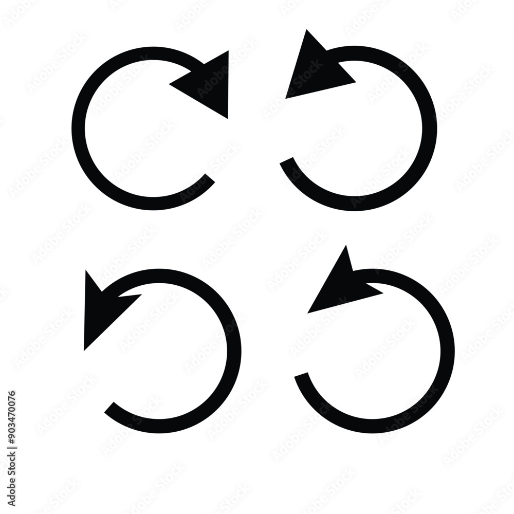 Circle arrow icon set. rotate arrow icon, reload, refresh, loading, recycle and repeat icon or symbol. Interconnecting round arrow vector icons set. Work in progress sign. loop circle arrow vector.
Circle arrow icon set. rotate arrow icon, reload, refresh, loading, recycle and repeat icon or symbol. Interconnecting round arrow vector icons set. Work in progress sign. loop circle arrow vector.