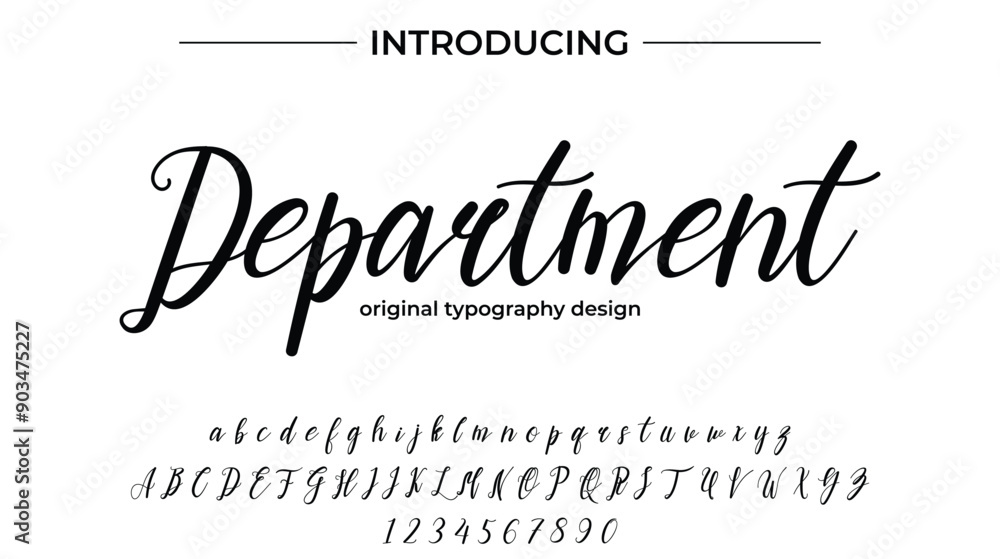 Department Font Stylish brush painted an uppercase vector letters, alphabet, typeface Department Font Stylish brush painted an uppercase vector letters, alphabet, typeface