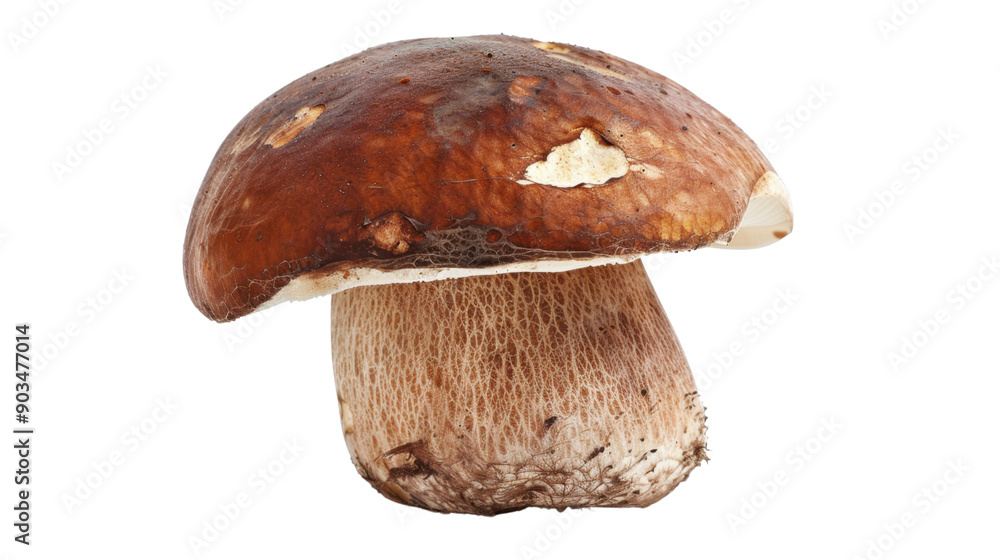 Mushroom, boletus on transparent background Mushroom, boletus on transparent background