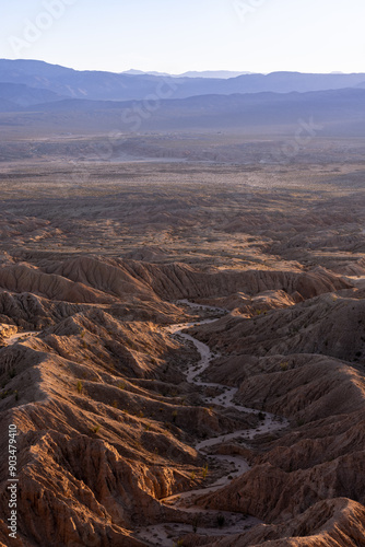 Sunset over Anza-Borrego