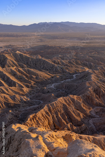 Sunset over Anza-Borrego