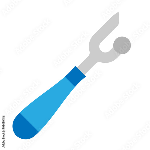 Seam Ripper Vector Flat Icon Design