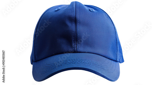 Cap blue on transparent background photo