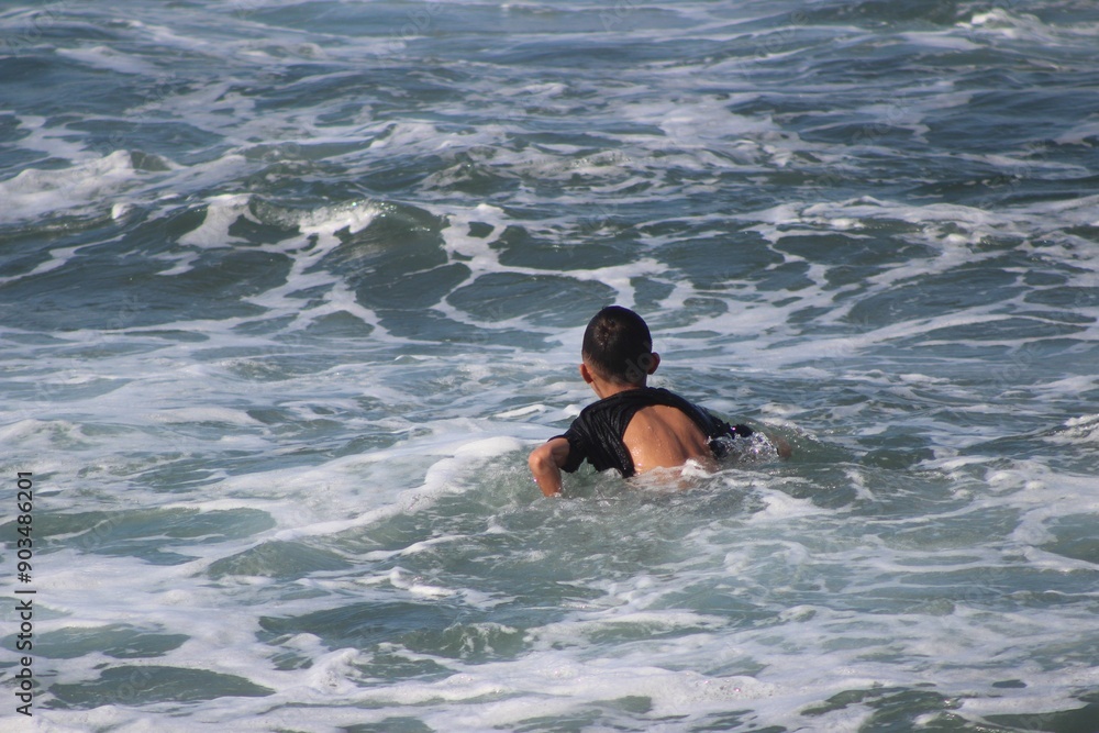 People recreation on beautifull bech in Gunungkidul People recreation on beautifull bech in Gunungkidul