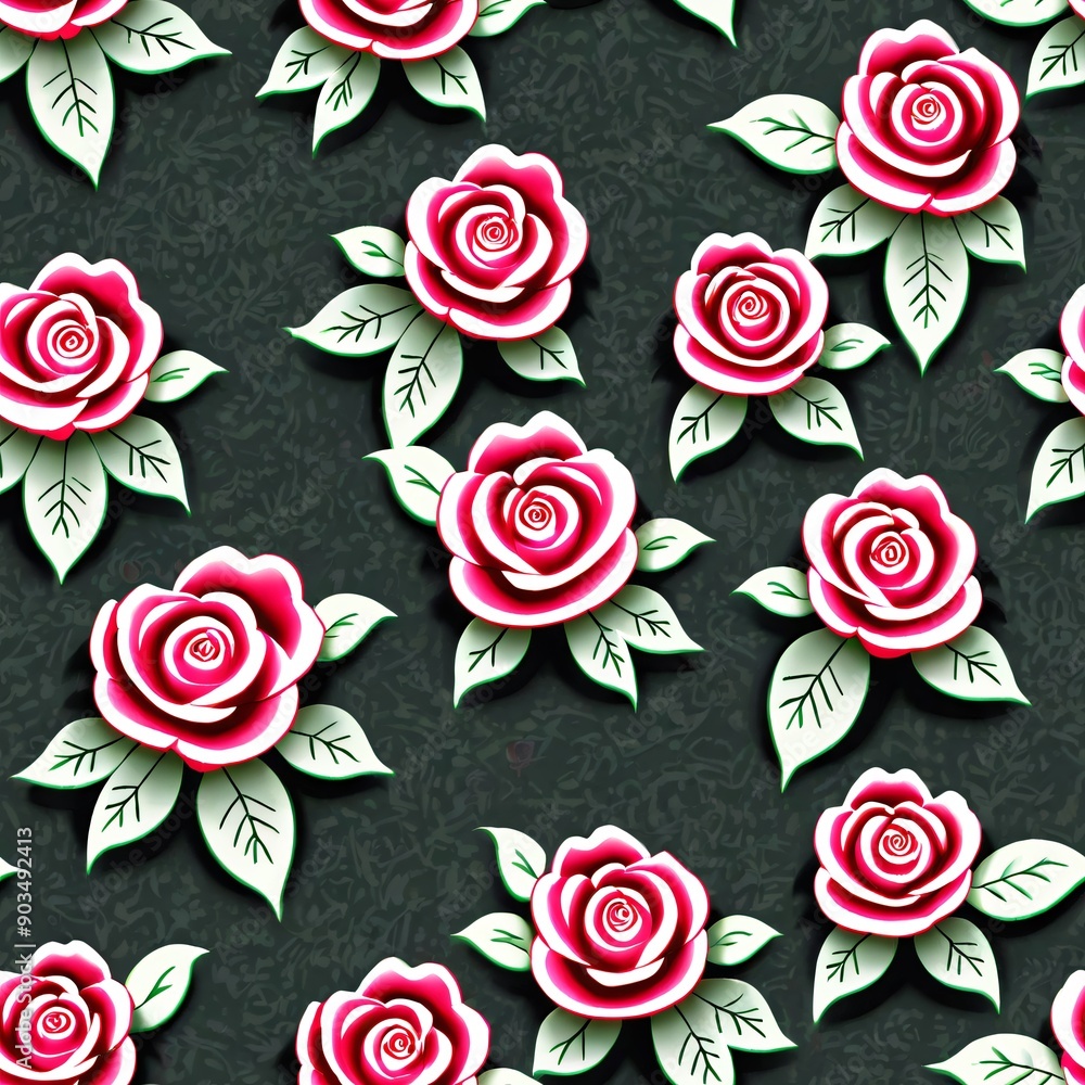 Elegant rose garden in a chalkboard effect with delicate details Elegant rose garden in a chalkboard effect with delicate details
