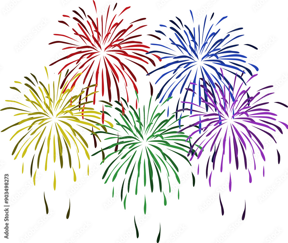 fireworks in the sky fireworks in the sky