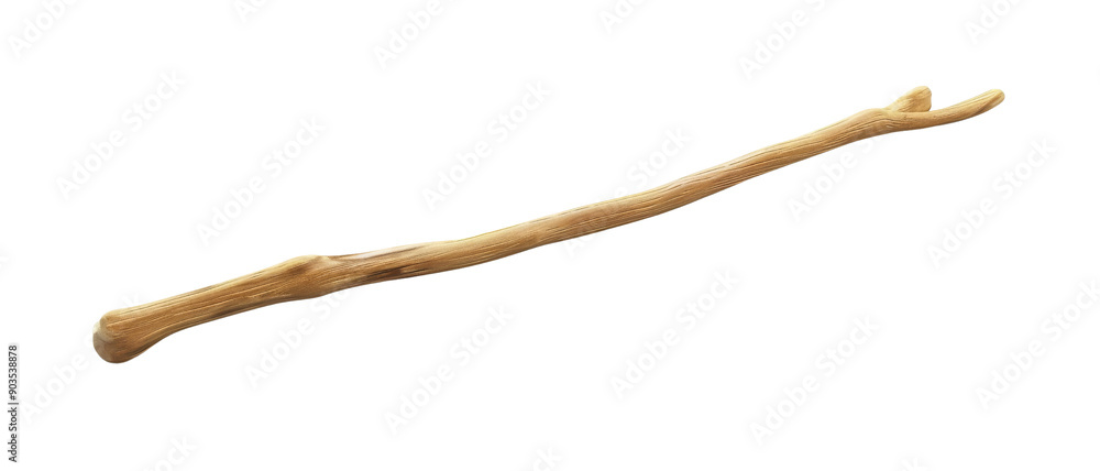 A natural wooden stick, perfect for crafting, decoration, or as a prop for various creative projects. isolated on a white background, transparent background. A natural wooden stick, perfect for crafting, decoration, or as a prop for various creative projects. isolated on a white background, transparent background.