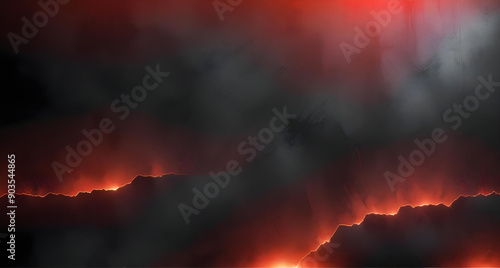 Wallpaper Mural Grungy textured dark grey concrete wall background illustration Torontodigital.ca