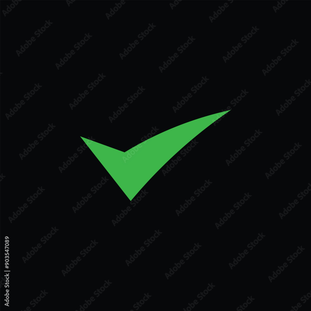 Check mark vector design template Check mark vector design template