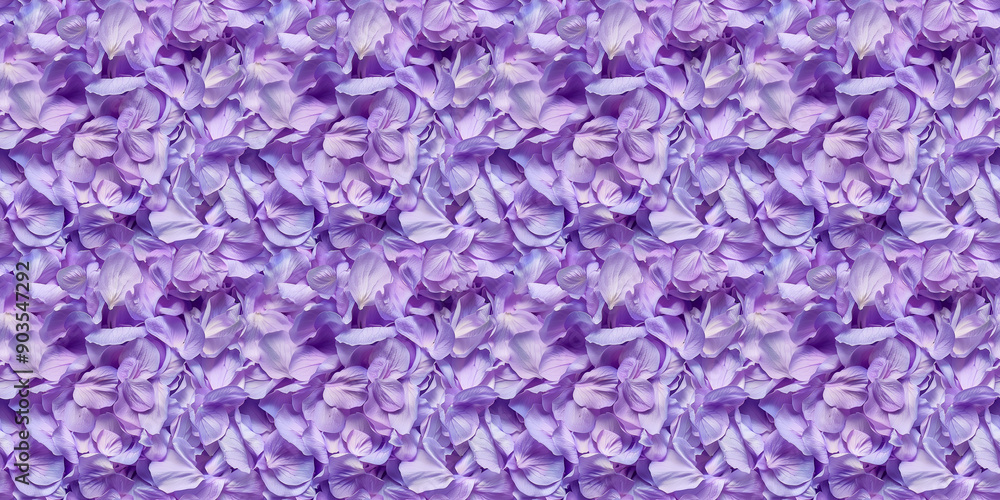 Fototapeta premium a densely packed pattern background of lavender petals completely covering the surface