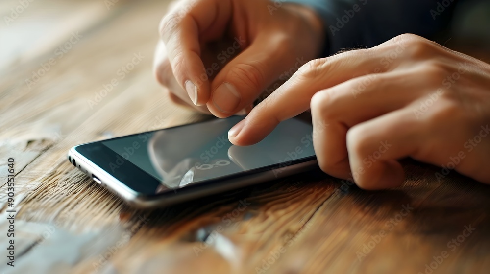 Fingers Typing a Message on a Smartphone Device for Communication and Connectivity Fingers Typing a Message on a Smartphone Device for Communication and Connectivity