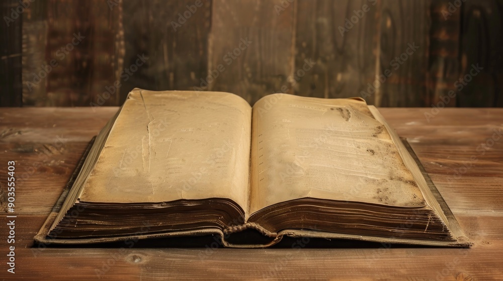 Obraz premium book with empty pages