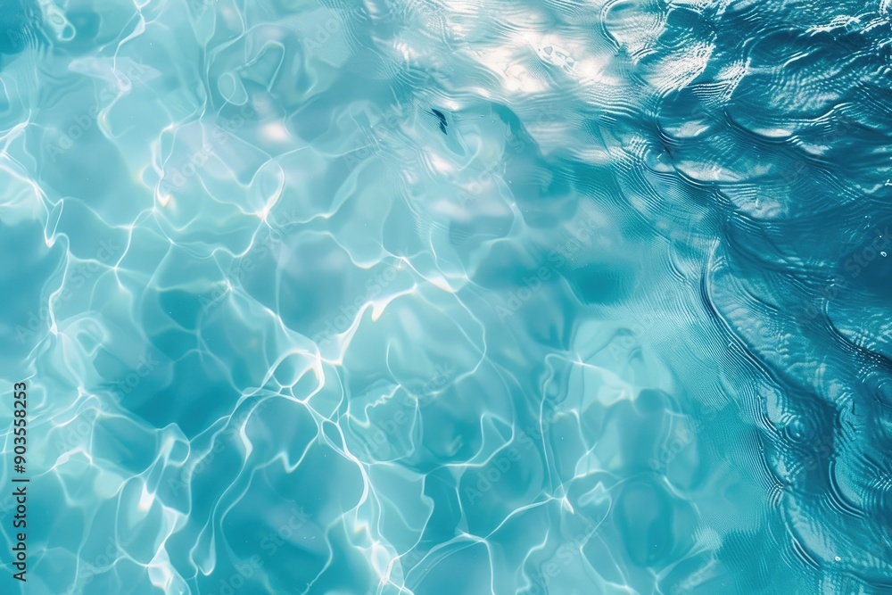 Abstract Blue Water Ripples Abstract Blue Water Ripples