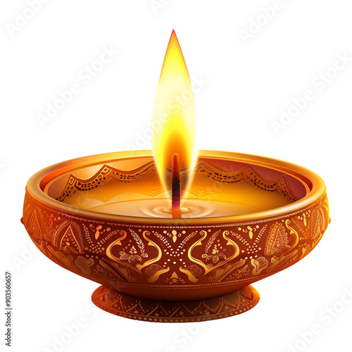Happy Diwali Diya lamp png