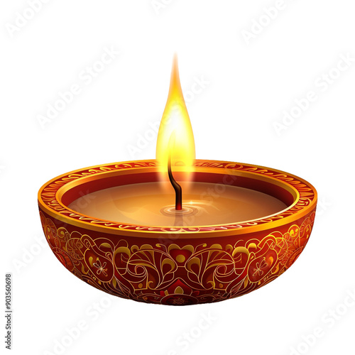 Happy Diwali Diya lamp png