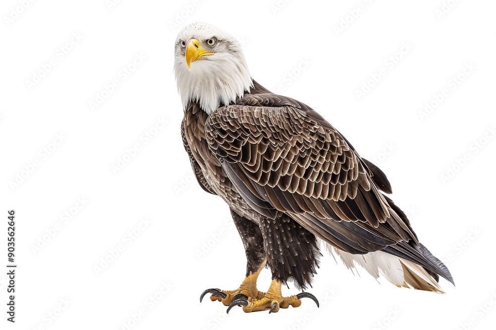 Obraz premium Bald Eagle isolated
