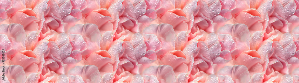 a background of dewy pink tulips a background of dewy pink tulips
